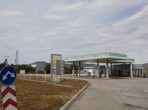 Petrol station, lpg, methane, cng