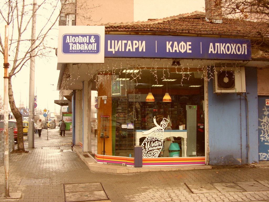 Alcohol & Tabakoff - Cigarettes, alcohol, coffee, sweets