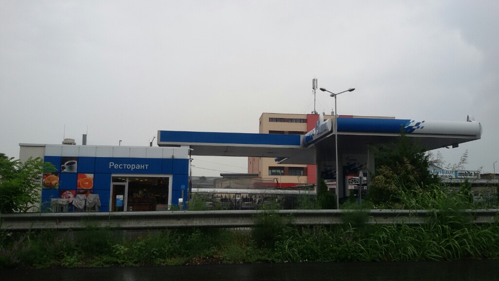 Gazprom - Petrol station, lpg