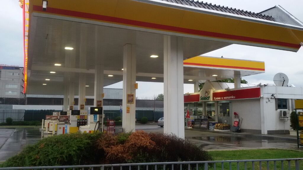 Shell - Petrol station, autogas