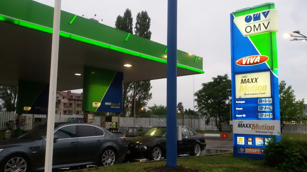 OMV - Petrol station, lpg