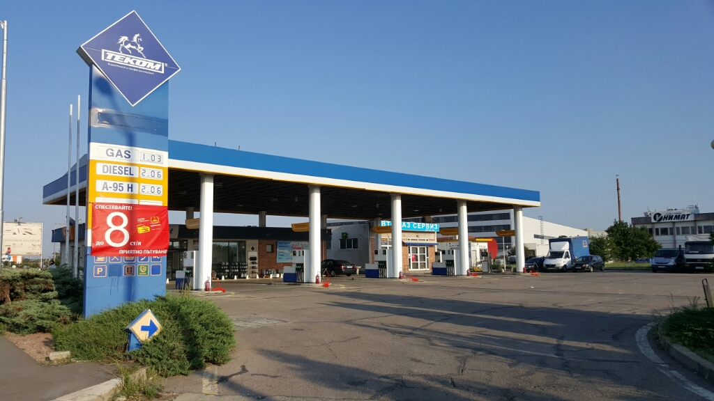 Tekom - Petrol station, lpg