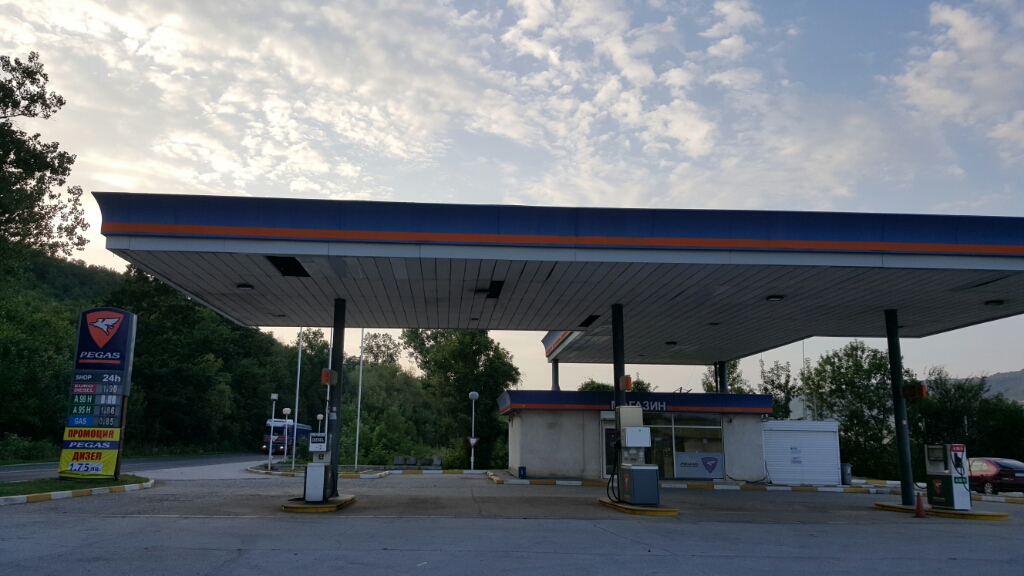 Pegas - Petrol station, lpg