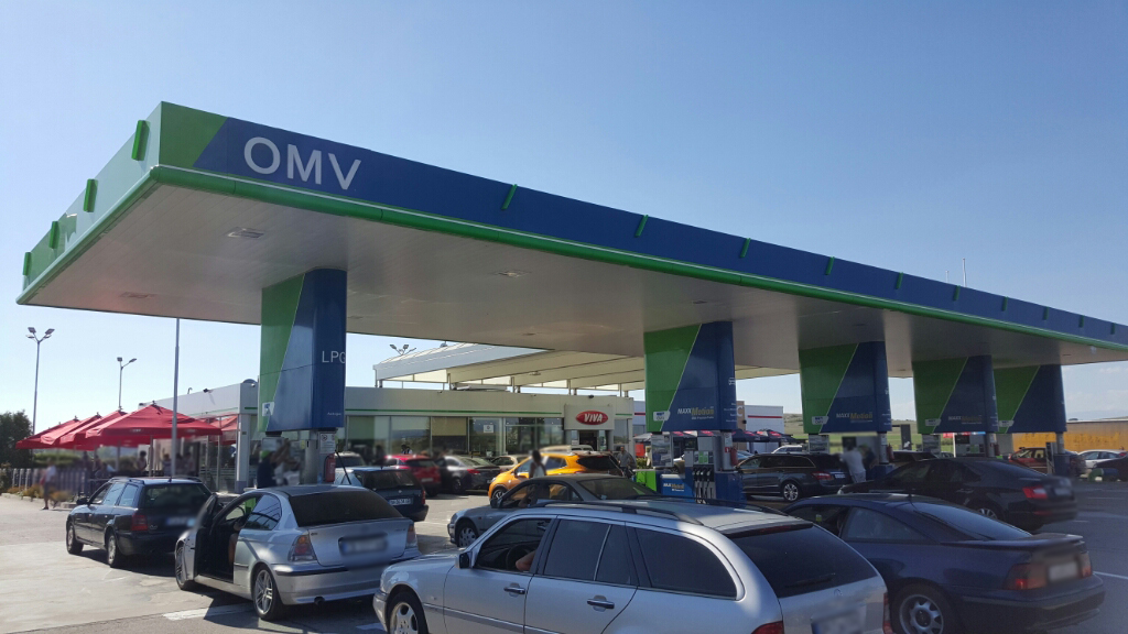 OMV - Petrol station, autogas