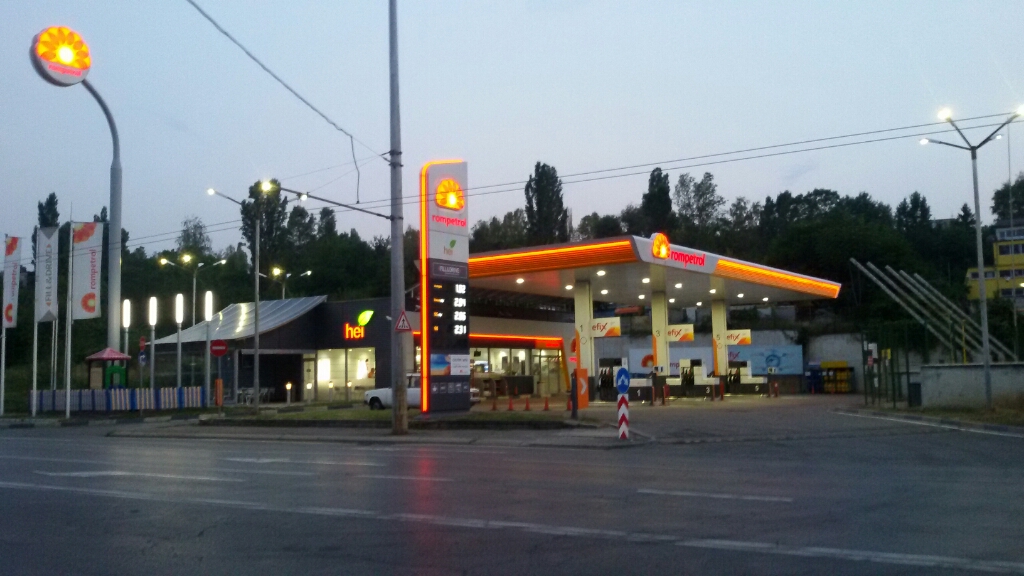 Rompetrol - Petrol station, lpg