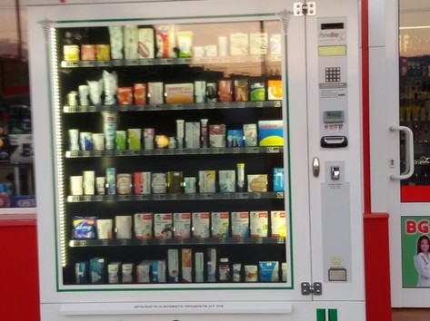 Pharmacy vending machine