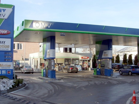 OMV - fuel station, diesel, petrol, autogas