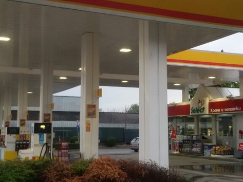 Shell - Petrol station, autogas