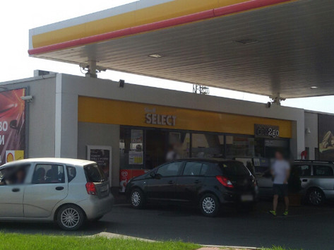 Shell - Petrol station, lpg