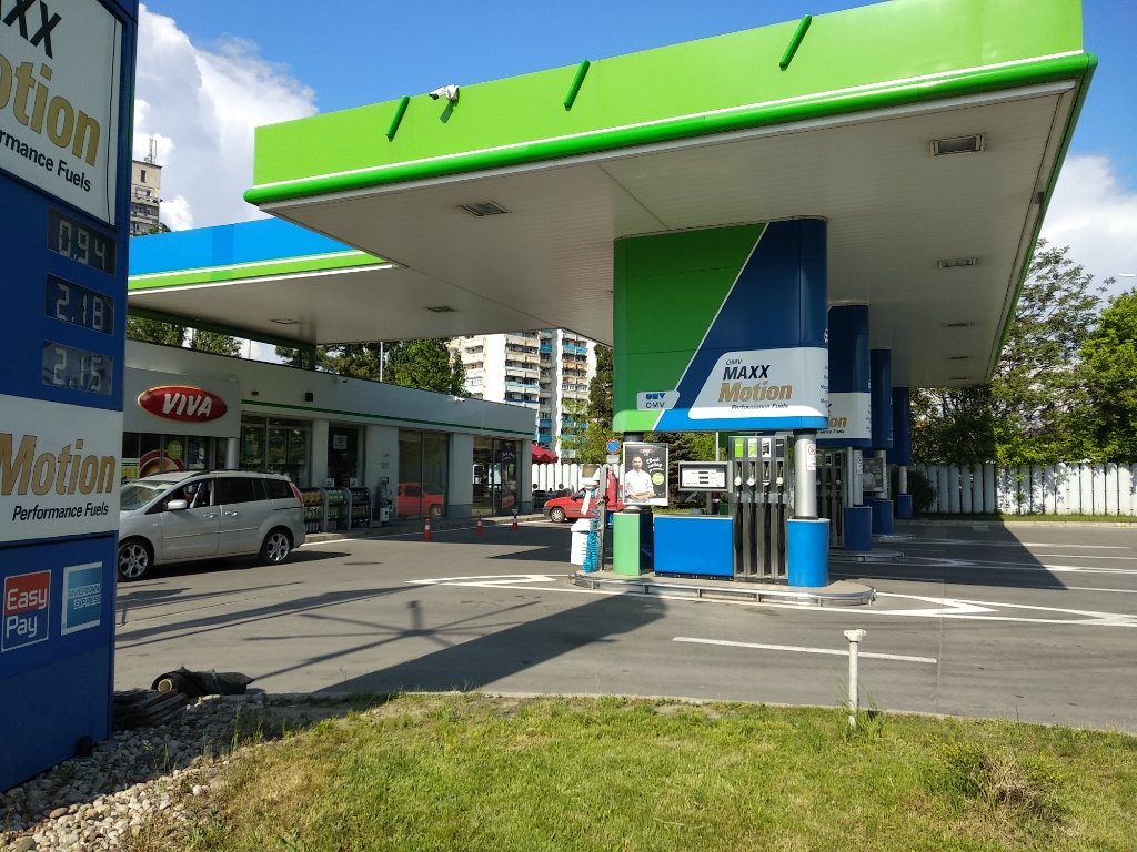 OMV - Petrol station, lpg