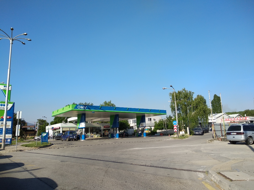 OMV - Petrol station, lpg