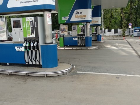 OMV - Petrol station, lpg