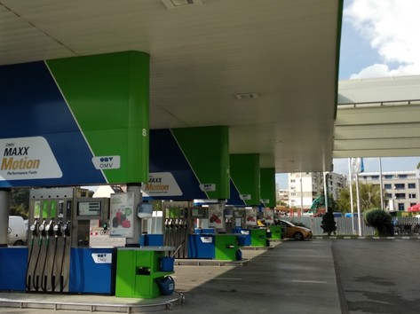 OMV - Petrol station, lpg