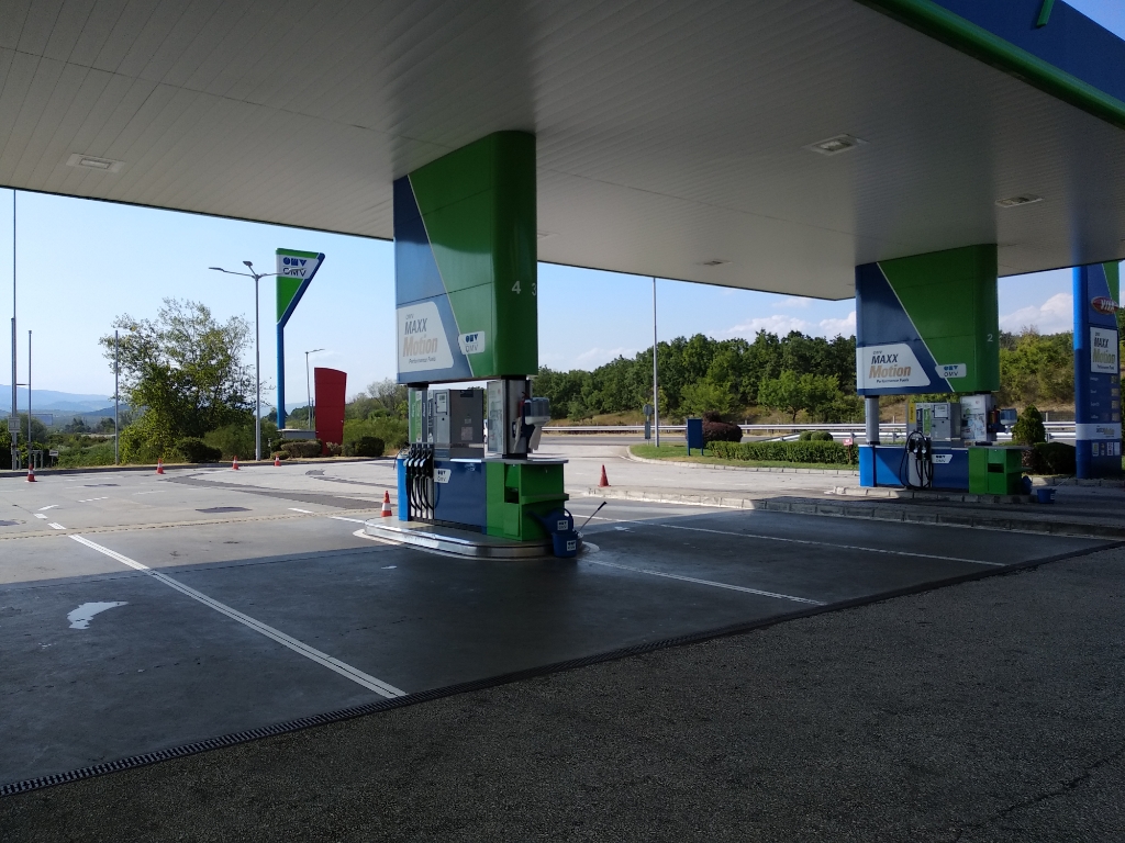 OMV - Petrol station, lpg