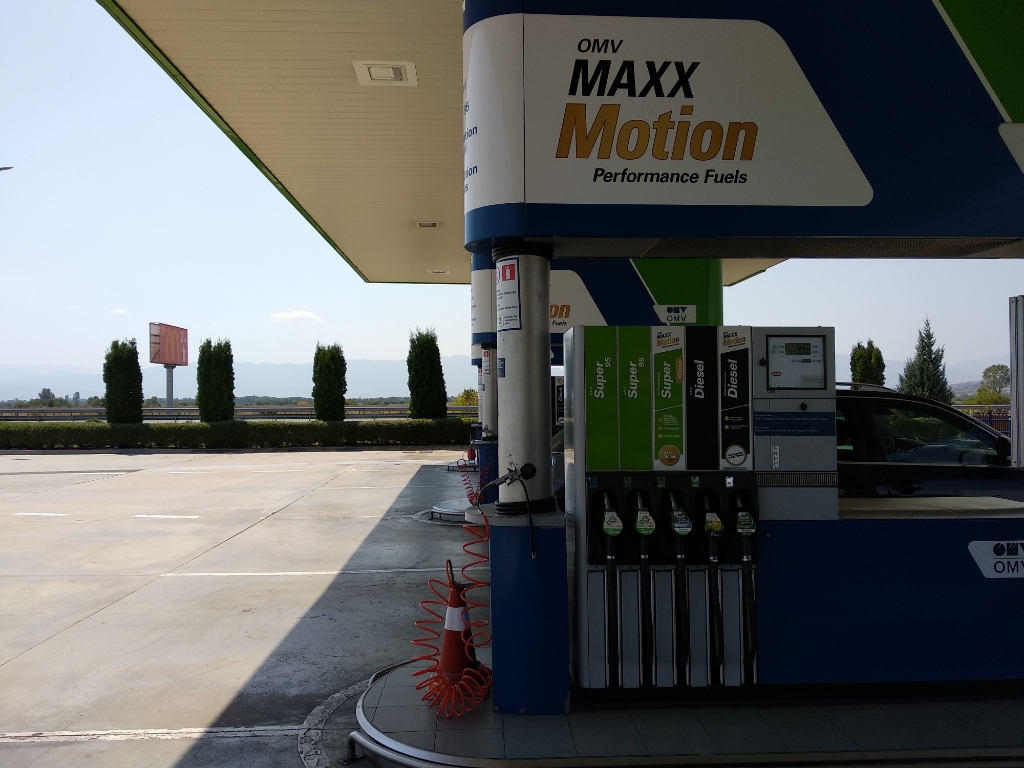 OMV - Petrol station, lpg