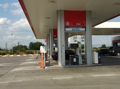 Lukoil - Petrol station, lpg