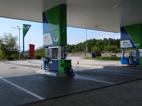 OMV - Petrol station, lpg