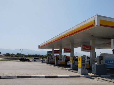 Shell - Petrol station, lpg