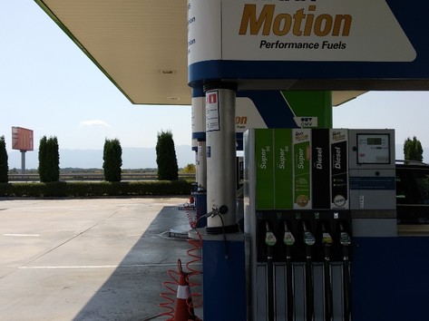 OMV - Petrol station, lpg