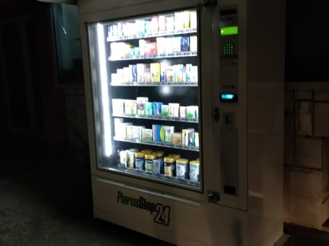 Pharmacy vending machine