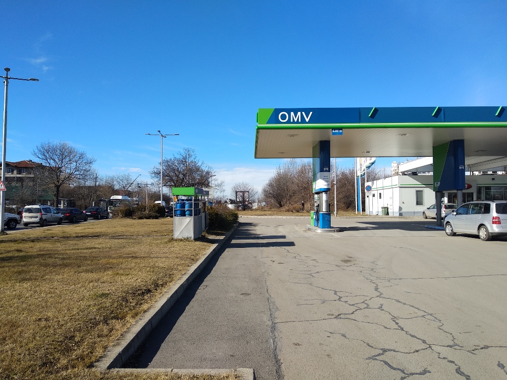 OMV - Petrol station, lpg