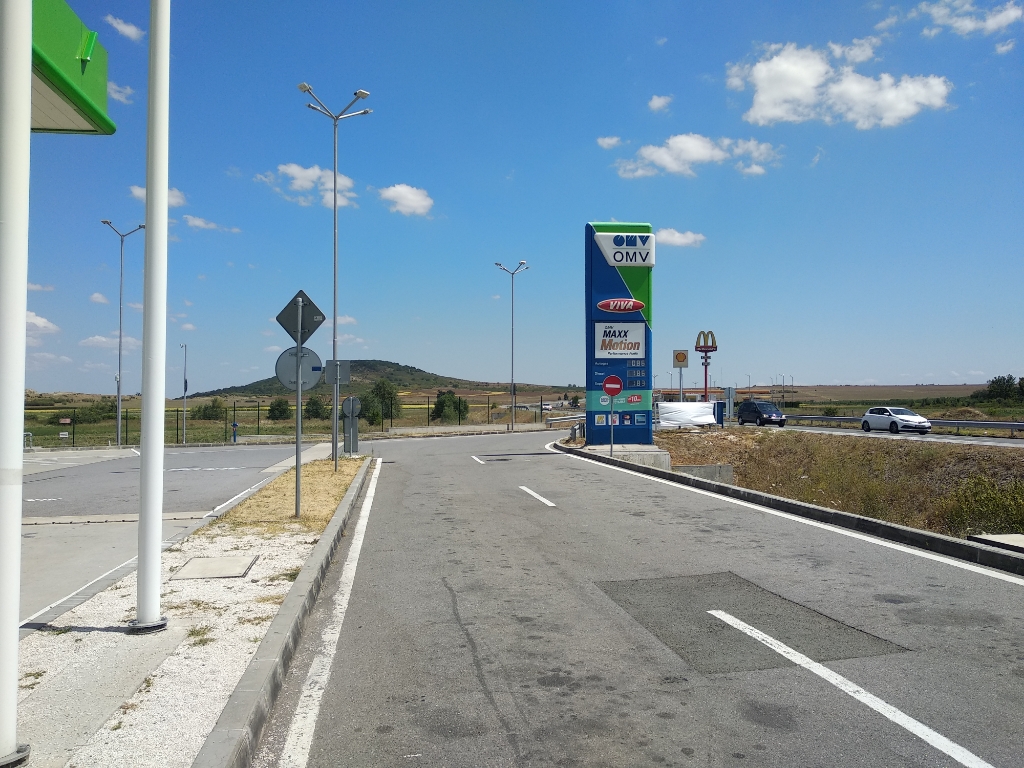 OMV - Petrol station, lpg