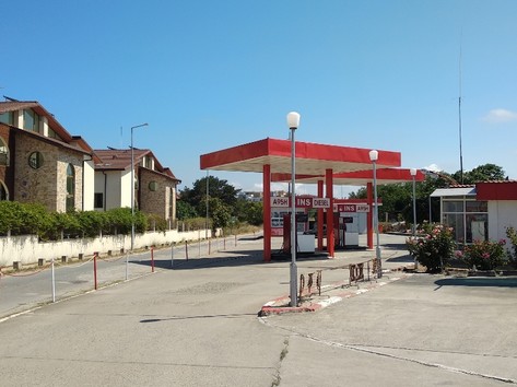 Petrol station, lpg