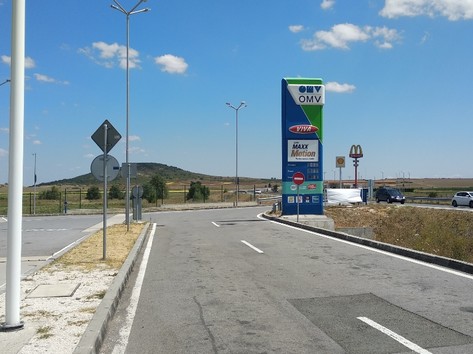 OMV - Petrol station, lpg