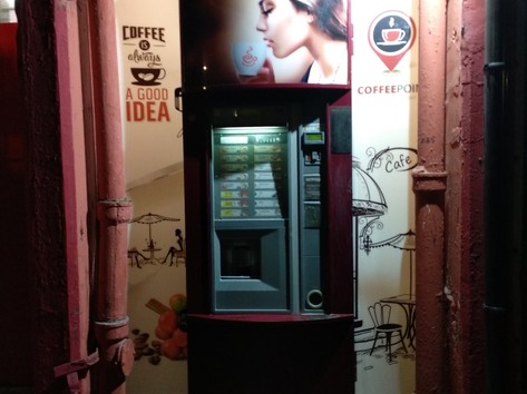 Coffee vending machine