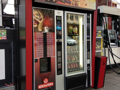 Coffee vending machines, cold drinks and snacks machines