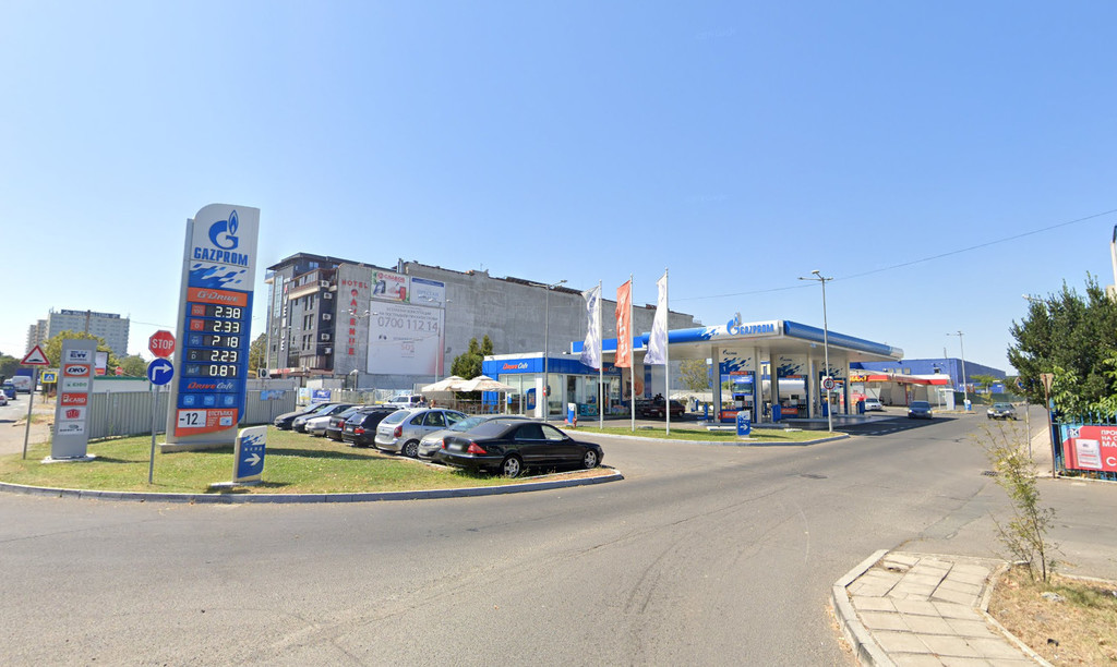 Gazprom - Petrol station, lpg