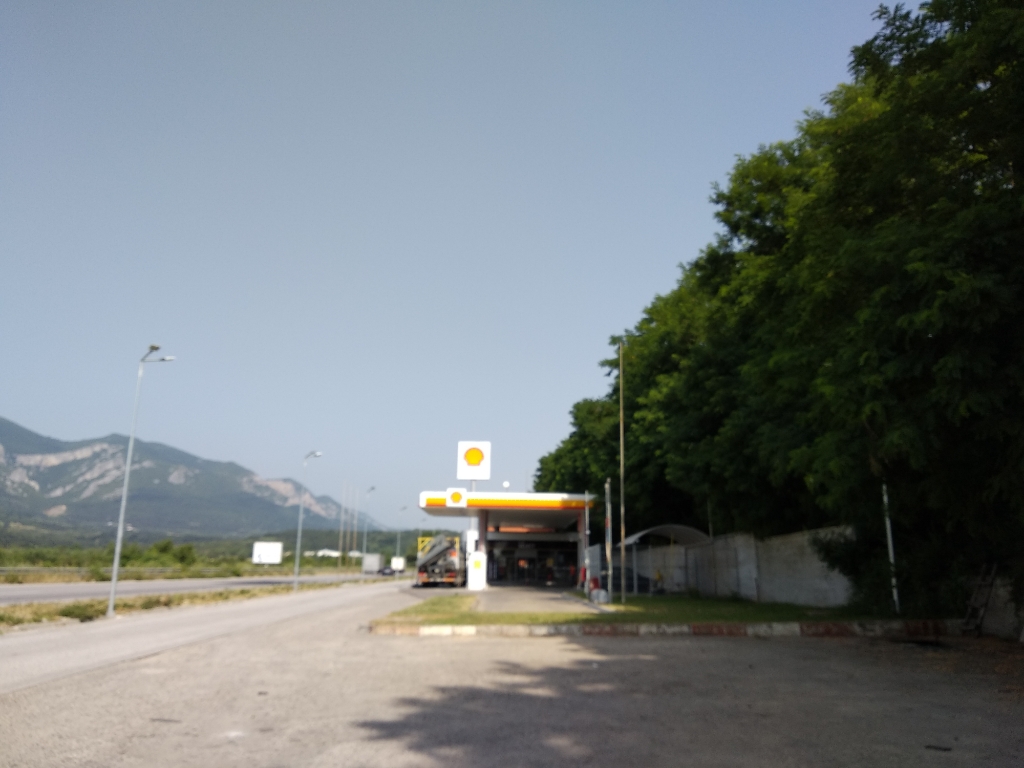 Shell - Petrol station, lpg