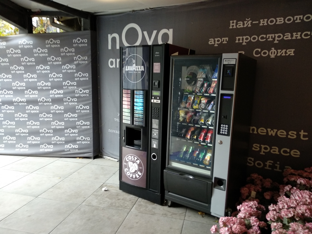 Coffee vending machines, cold drinks and snacks machines