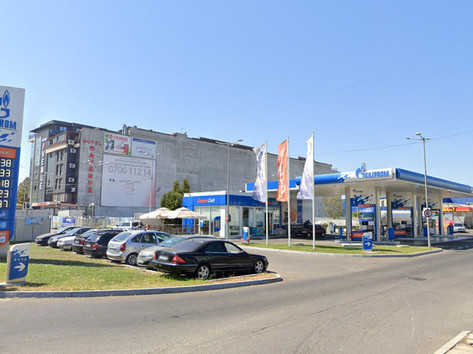 Gazprom - Petrol station, lpg