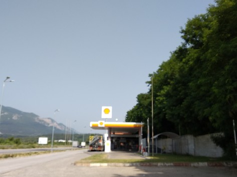 Shell - Petrol station, lpg