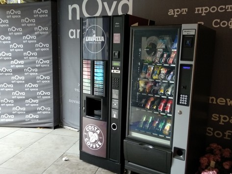 Coffee vending machines, cold drinks and snacks machines