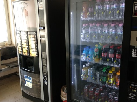 Coffee vending machines, cold drinks and snacks machines