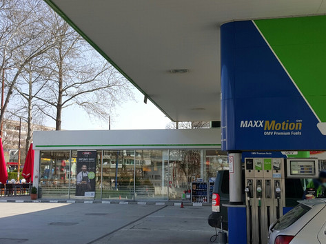 OMV - Petrol station, lpg